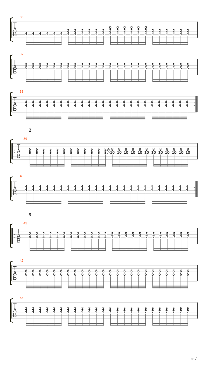 Black Millenium吉他谱