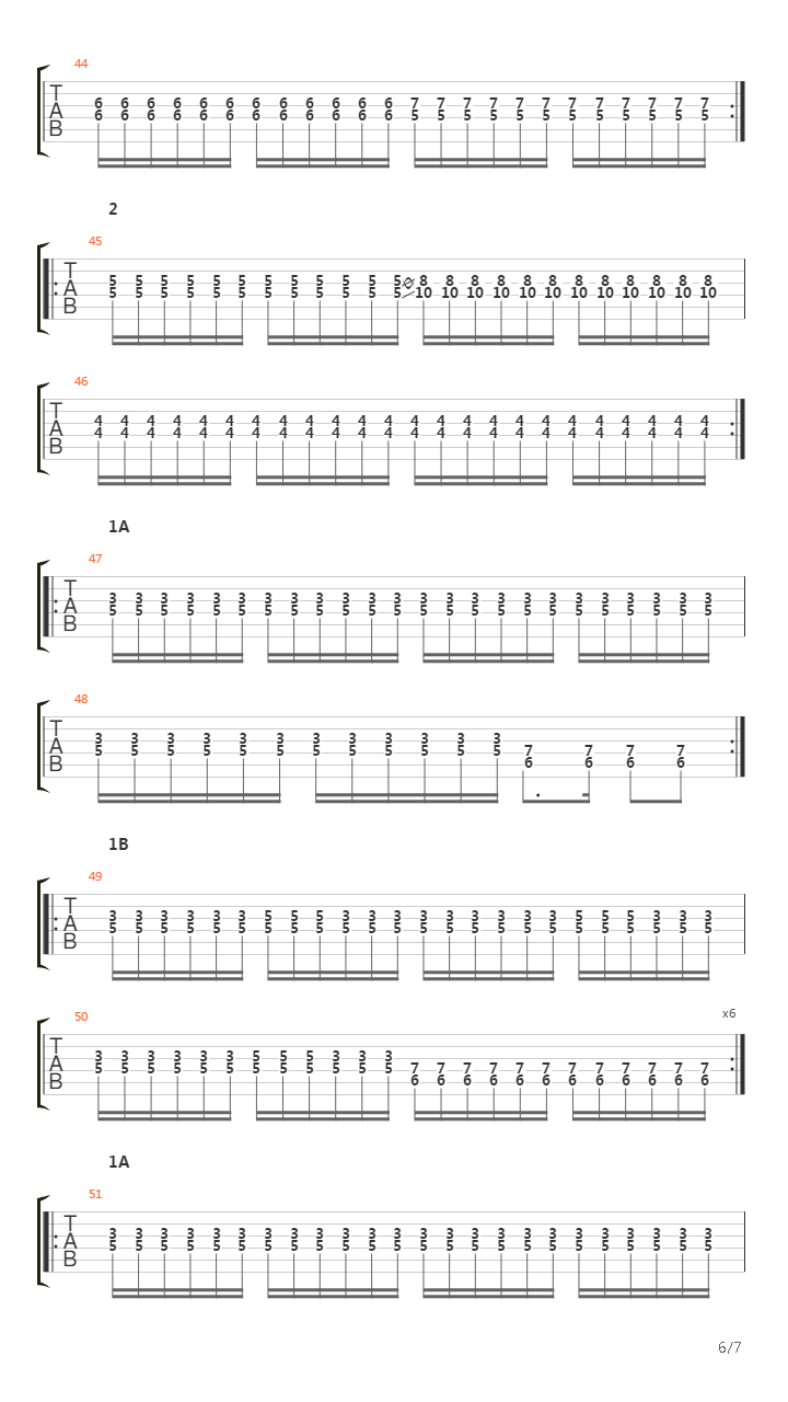 Black Millenium吉他谱