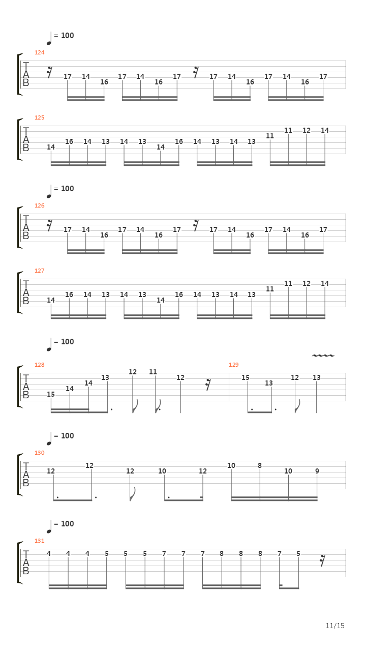 Music from caslevania 2吉他谱