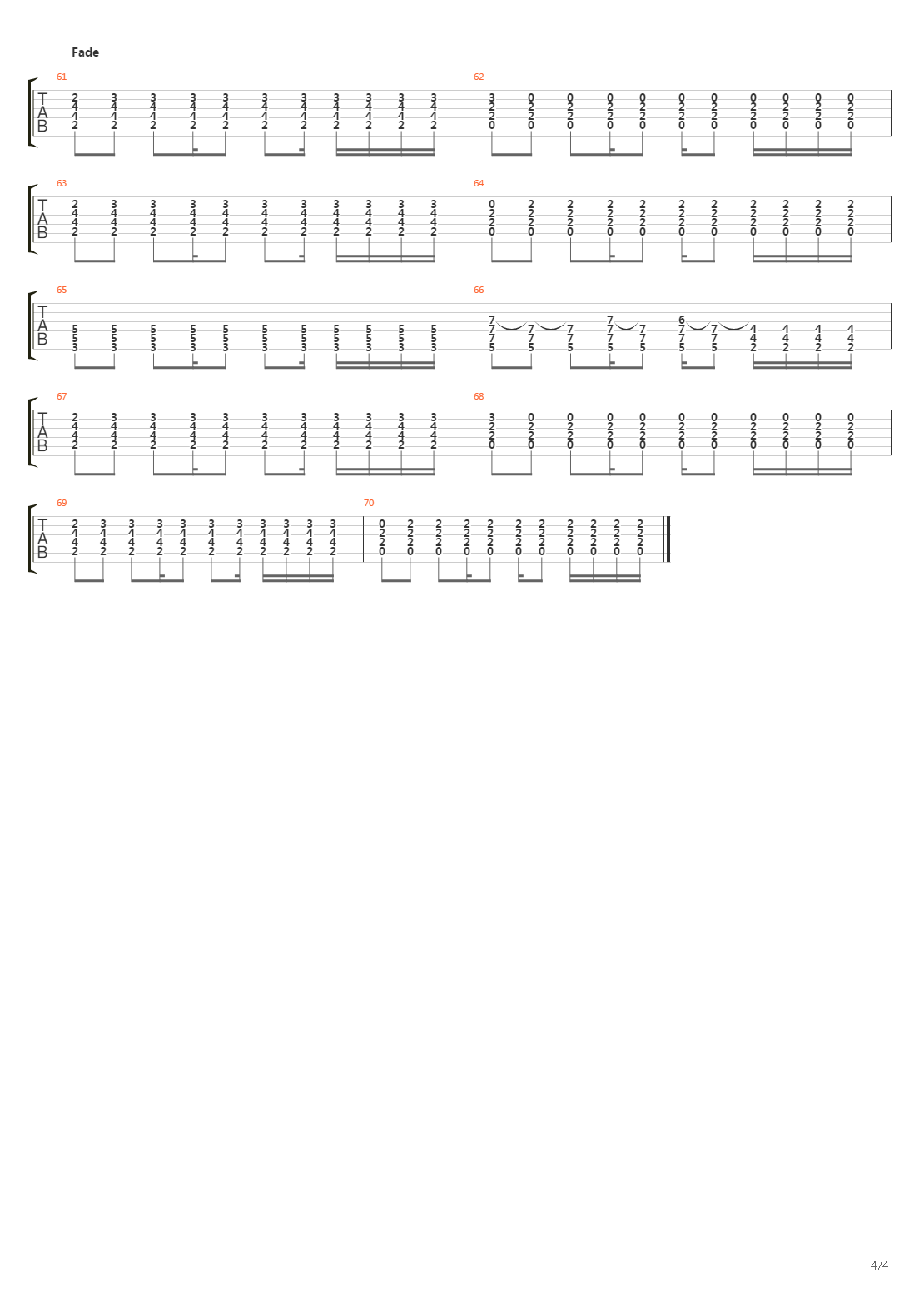 Orange Dolphins吉他谱