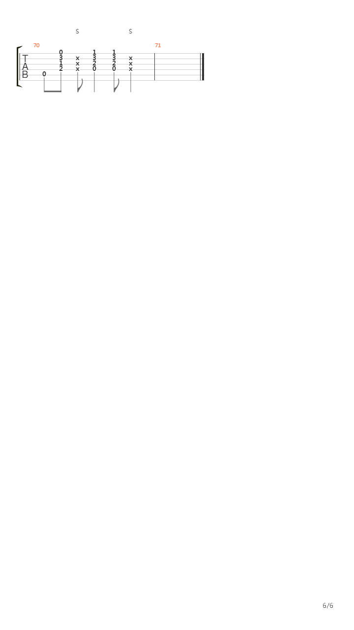 Spanish Raw吉他谱