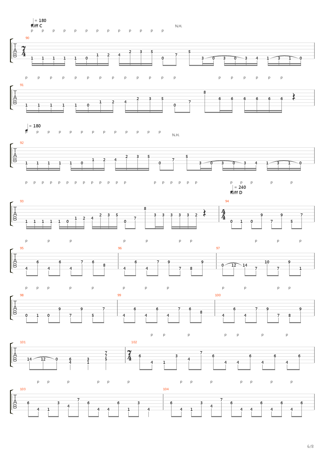 Seven吉他谱