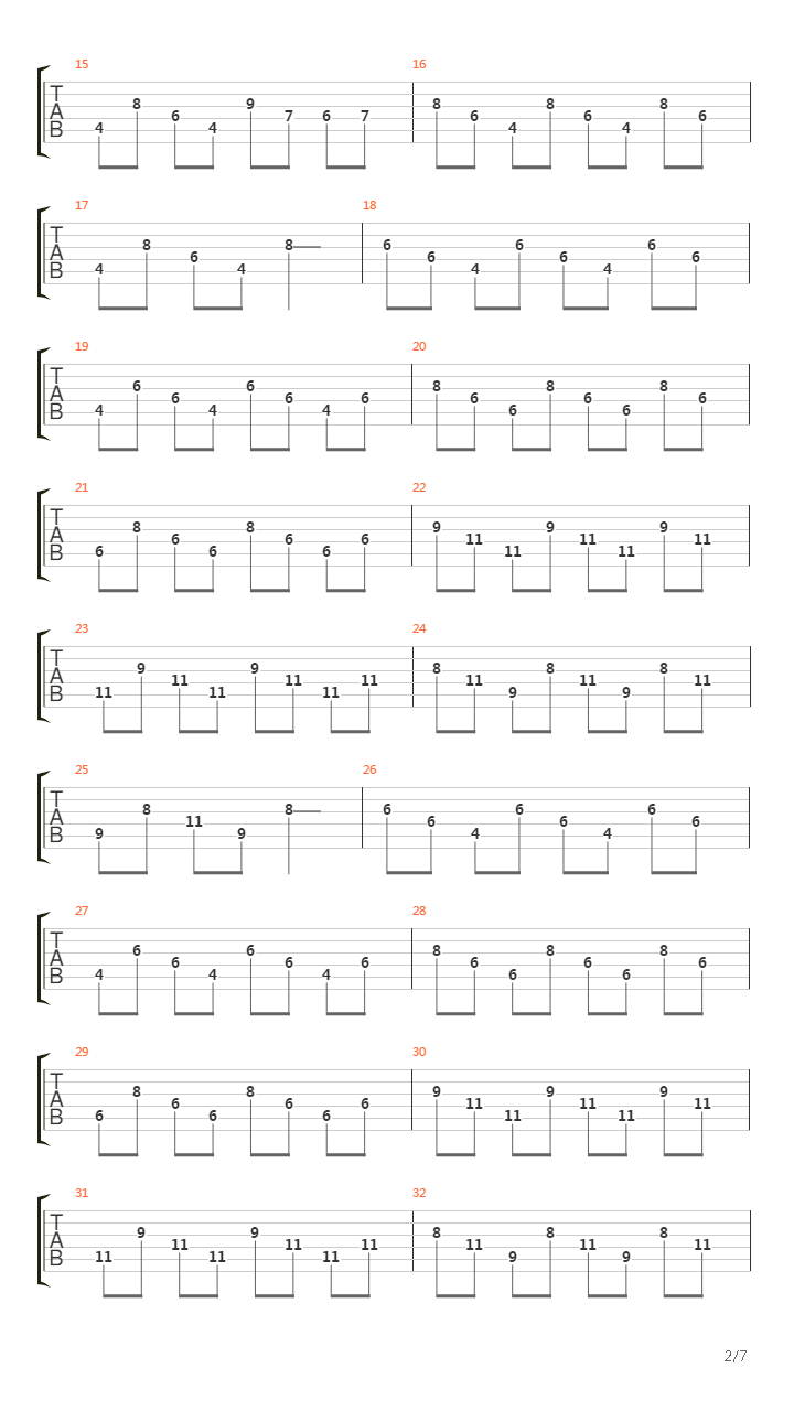 Challenge吉他谱