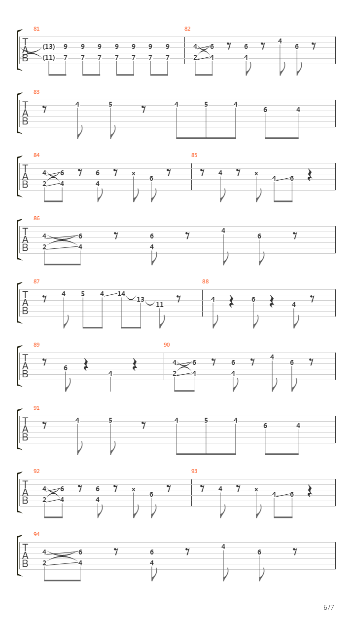 Challenge吉他谱
