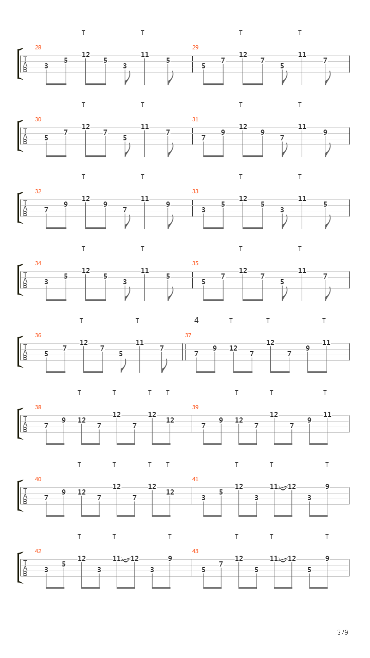 Milena吉他谱