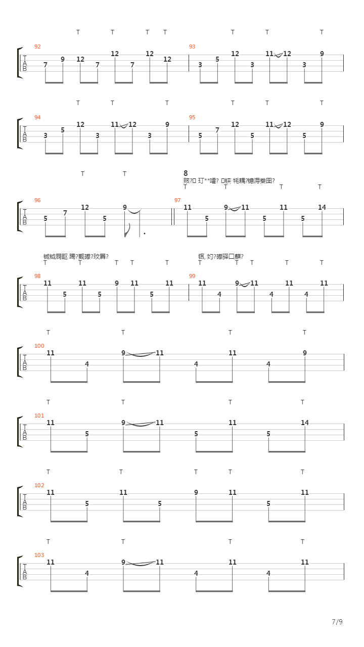 Milena吉他谱