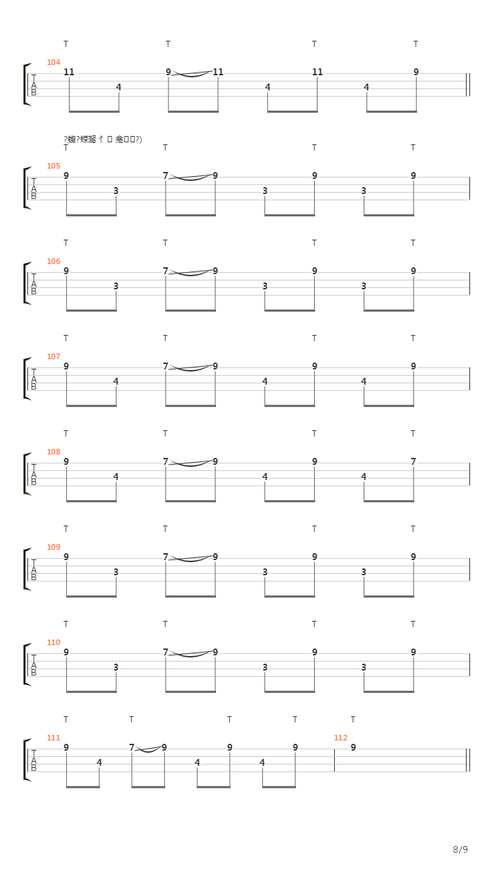 Milena吉他谱