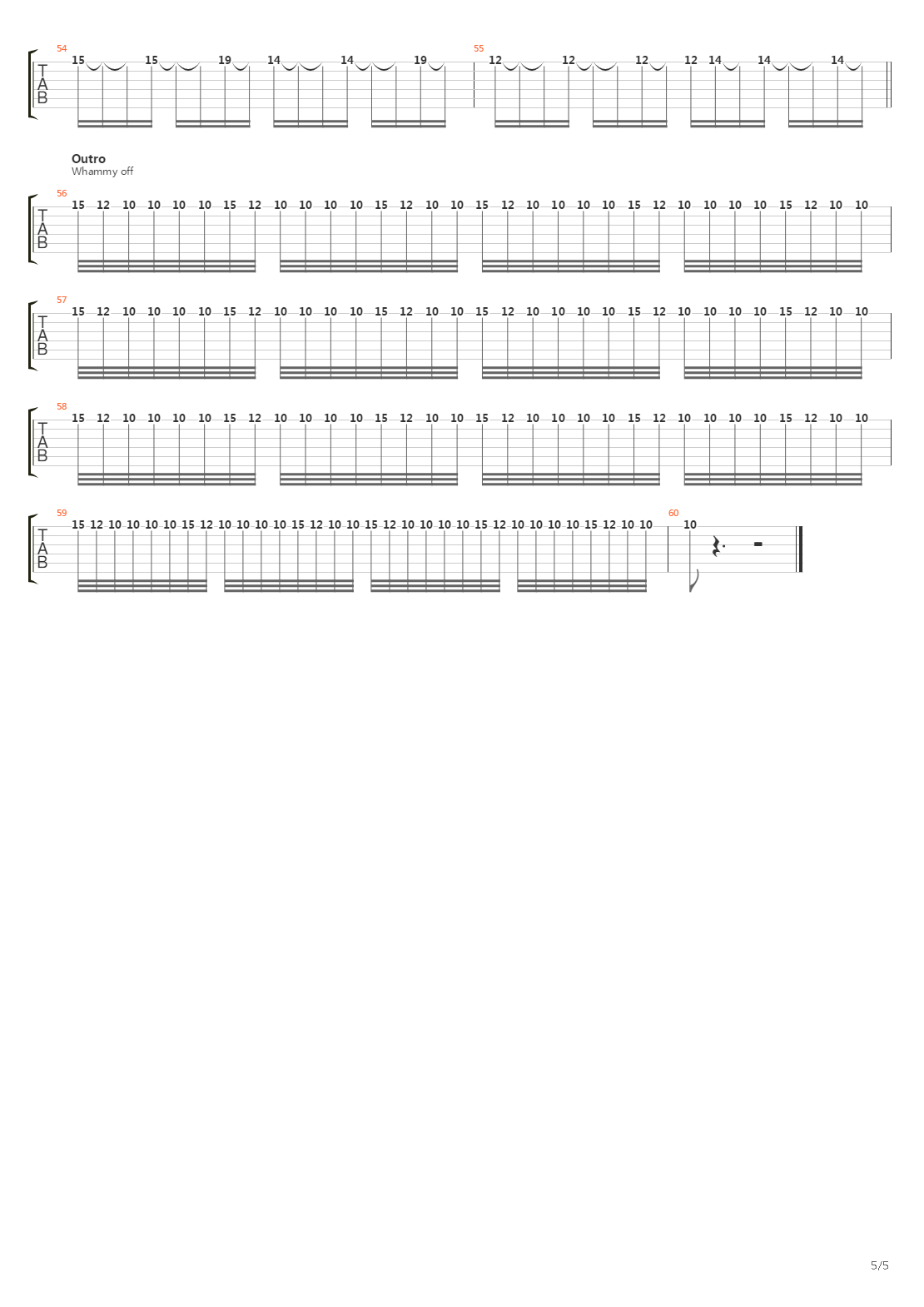 Set吉他谱