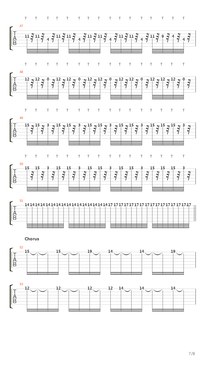 Set吉他谱