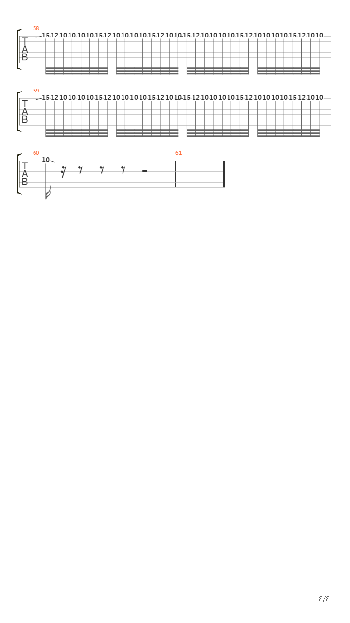 Set吉他谱
