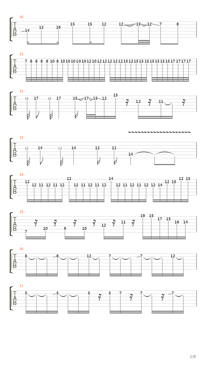 Set吉他谱