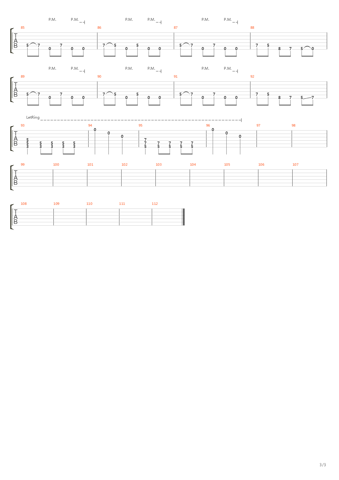 Trapper吉他谱