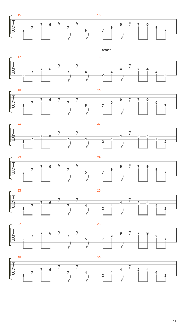 12 обезьян (Cover Ляпис Трубецкой)吉他谱