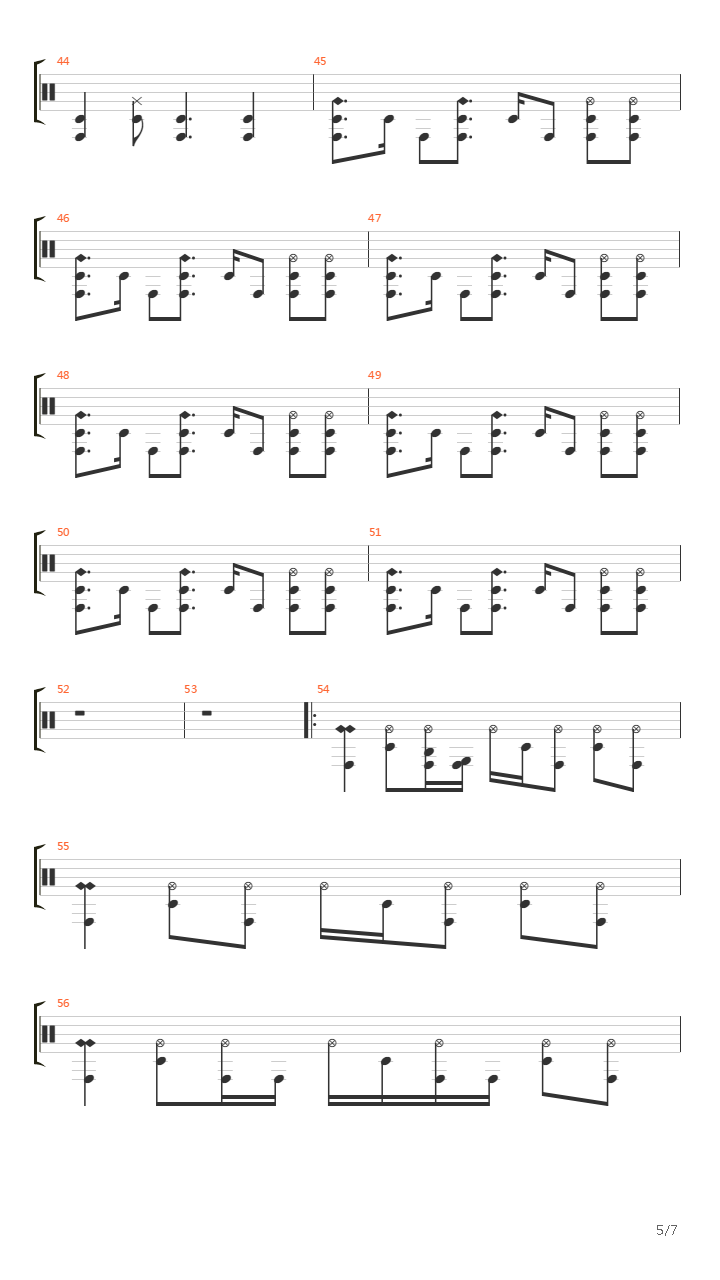 Жвачка吉他谱