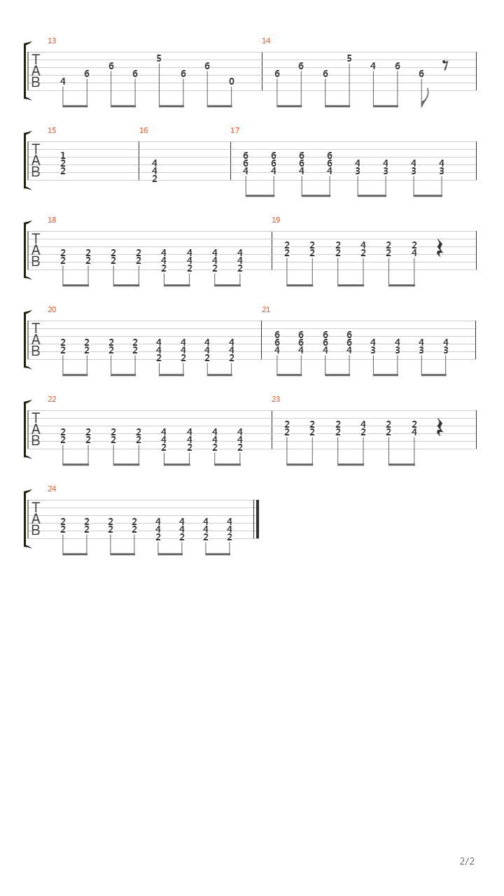 М吉他谱