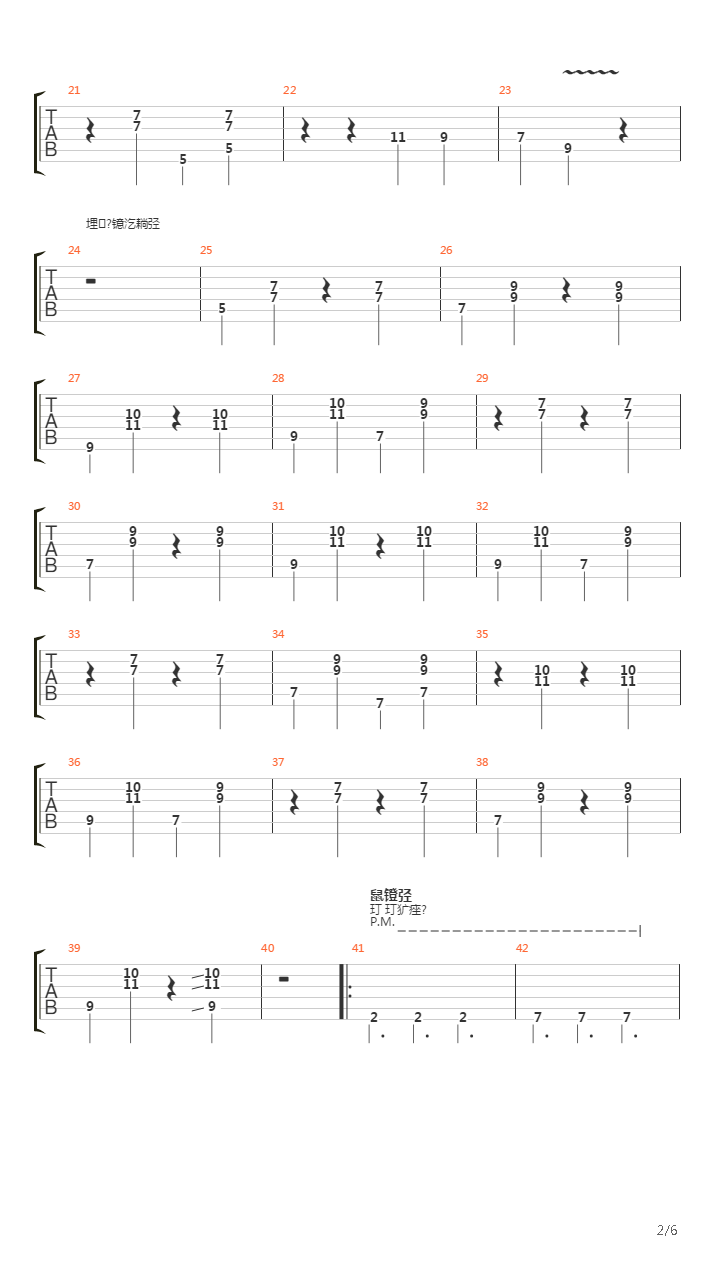 Манки бизнес吉他谱