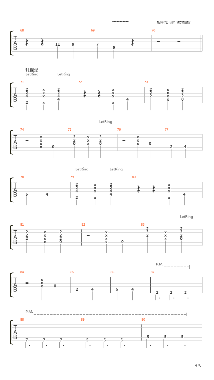 Манки бизнес吉他谱