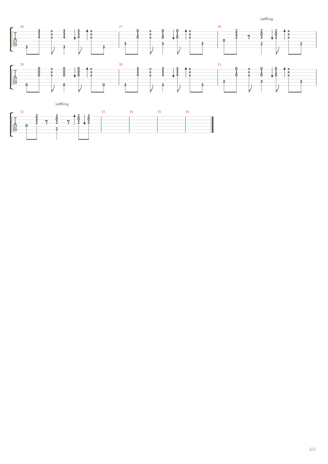 Мерин吉他谱