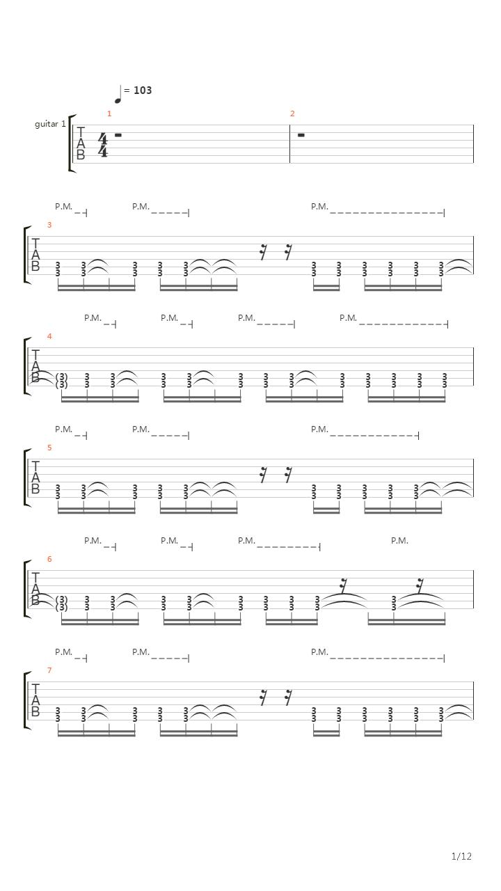 Aspire吉他谱