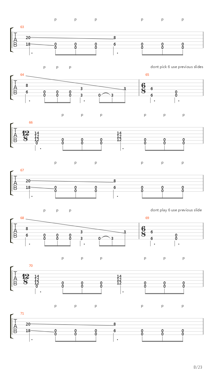 Perihelion吉他谱