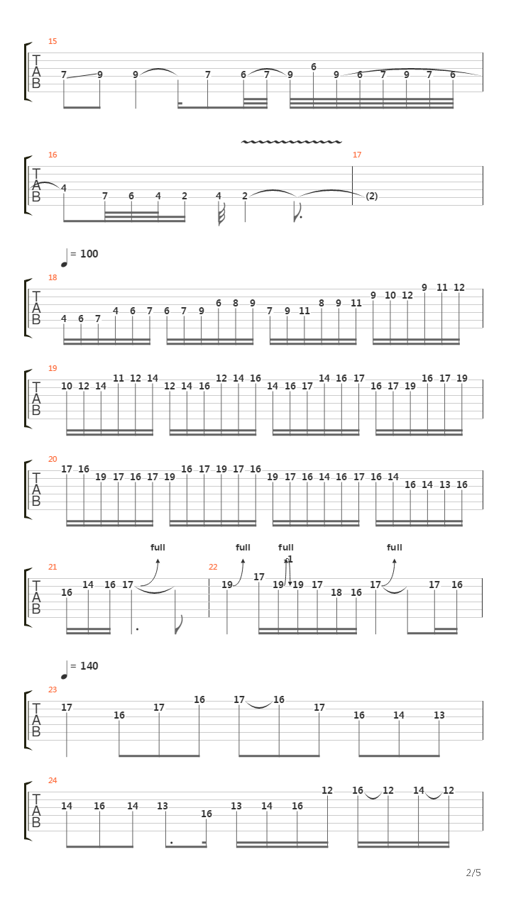 Gloria (instrumental)吉他谱