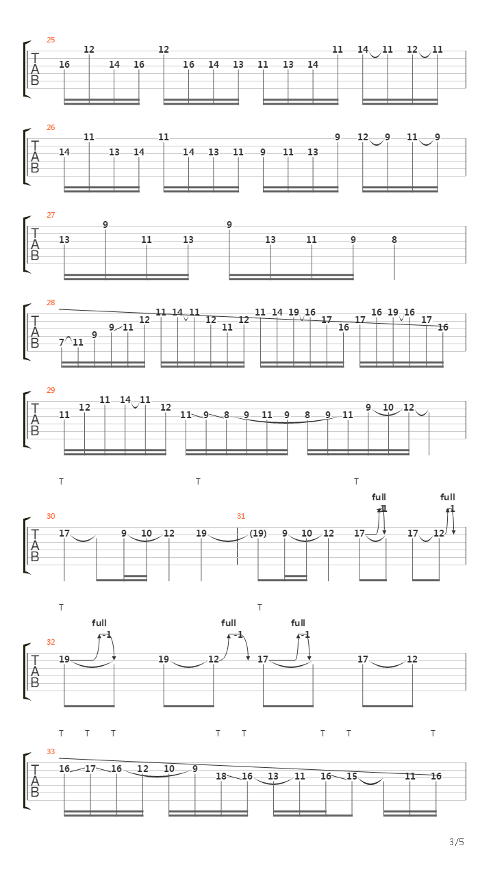 Gloria (instrumental)吉他谱