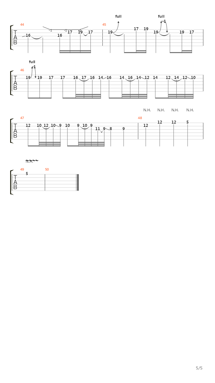 Gloria (instrumental)吉他谱