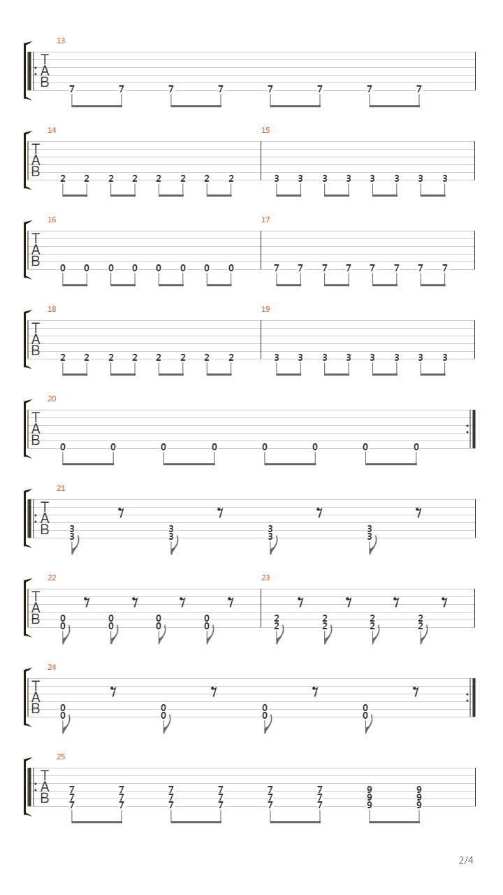 Labyrinth吉他谱