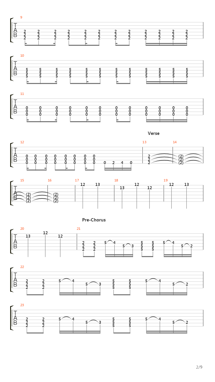 The Messenjah吉他谱