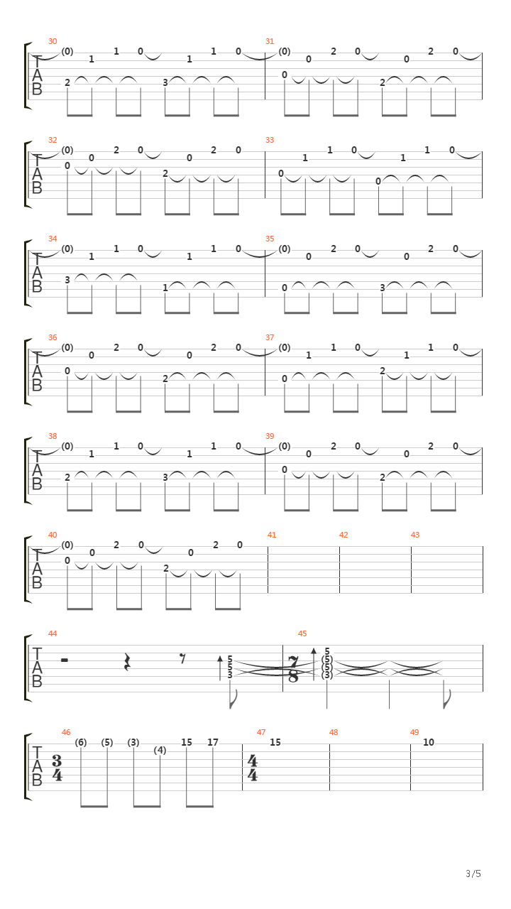 Latericius Valete吉他谱