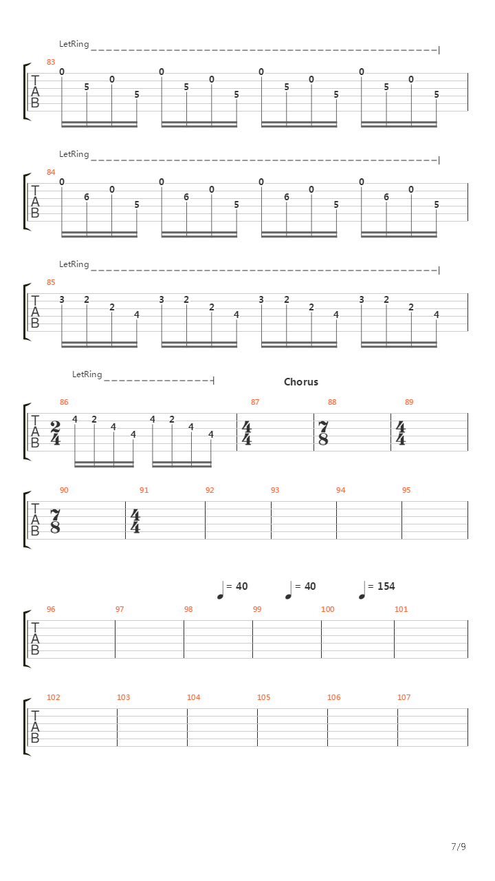 Plains Of Dawn吉他谱