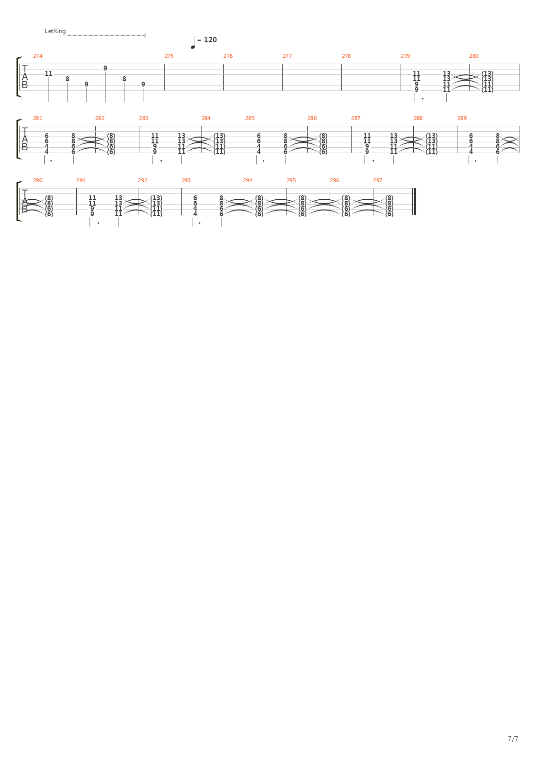 Mission Sunset吉他谱