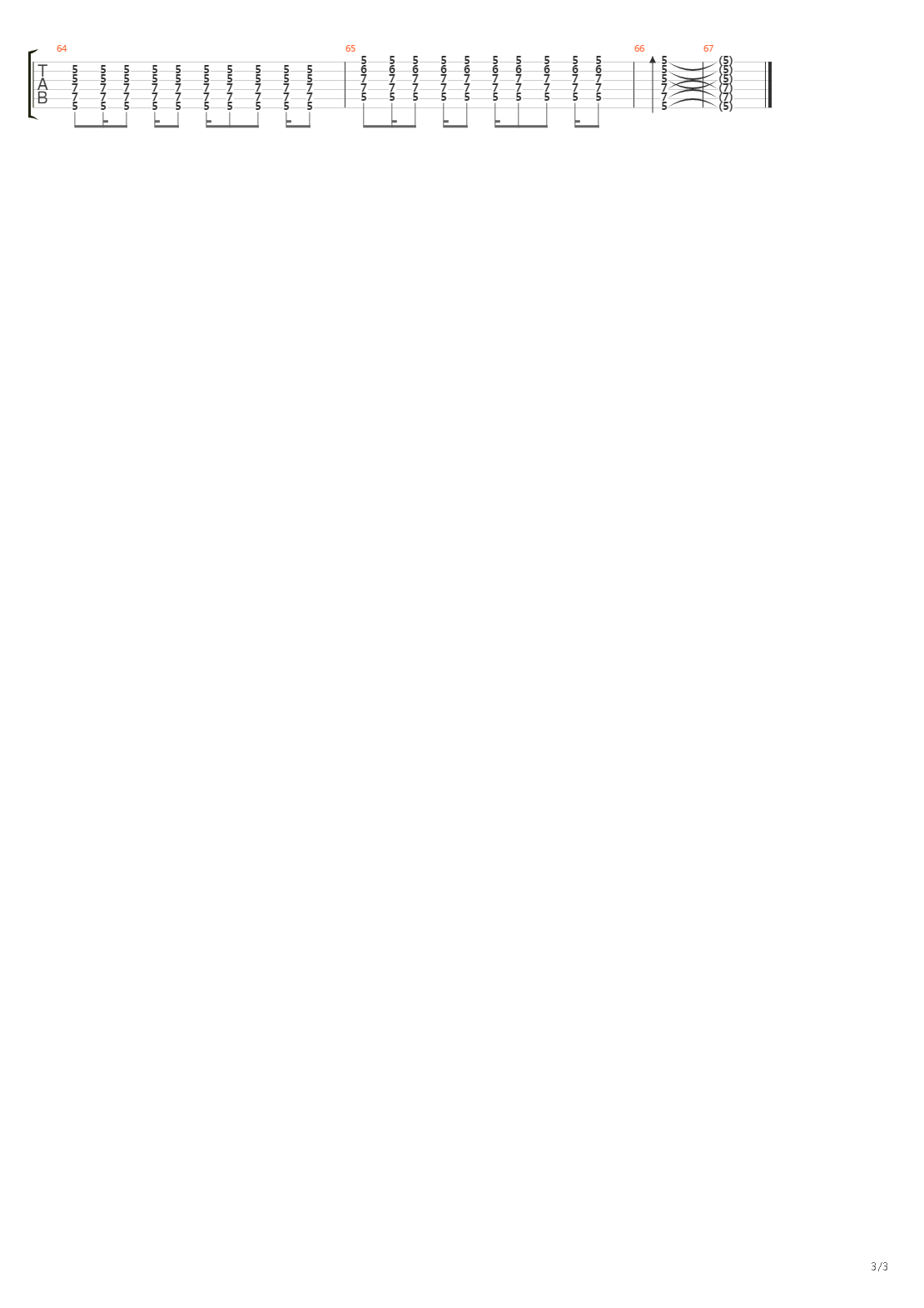 Slow吉他谱