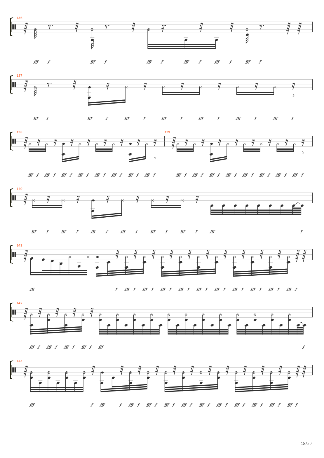 Paroxyst吉他谱