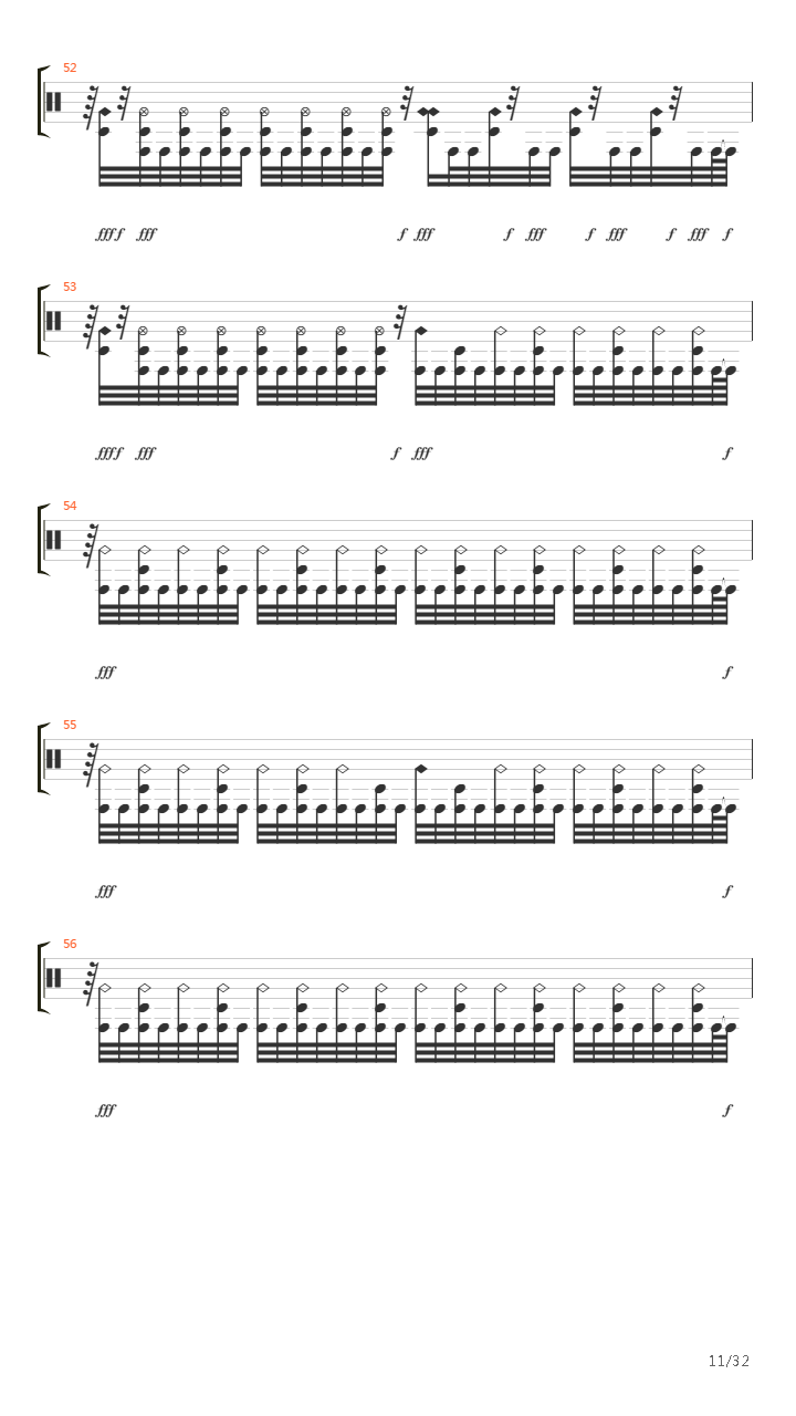 Paroxyst吉他谱