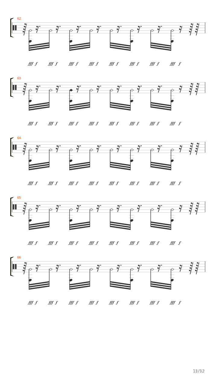 Paroxyst吉他谱