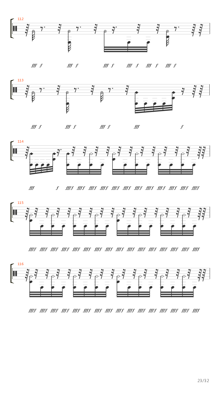 Paroxyst吉他谱