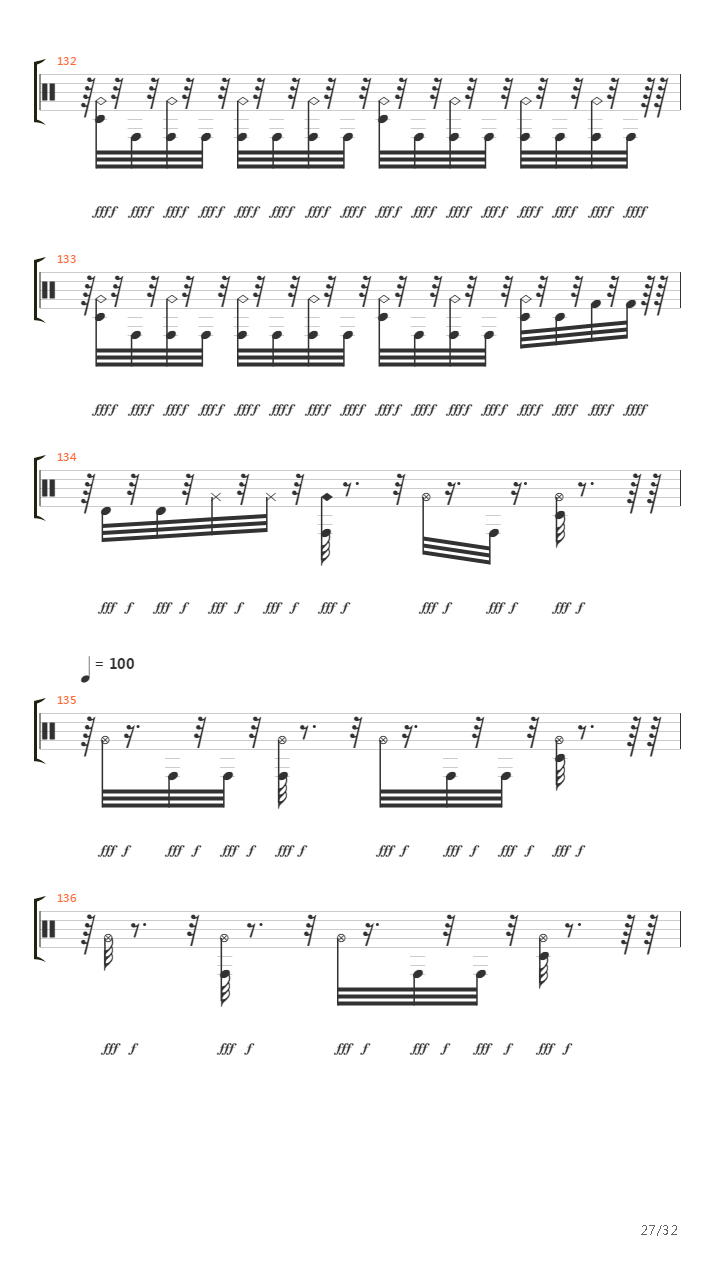 Paroxyst吉他谱