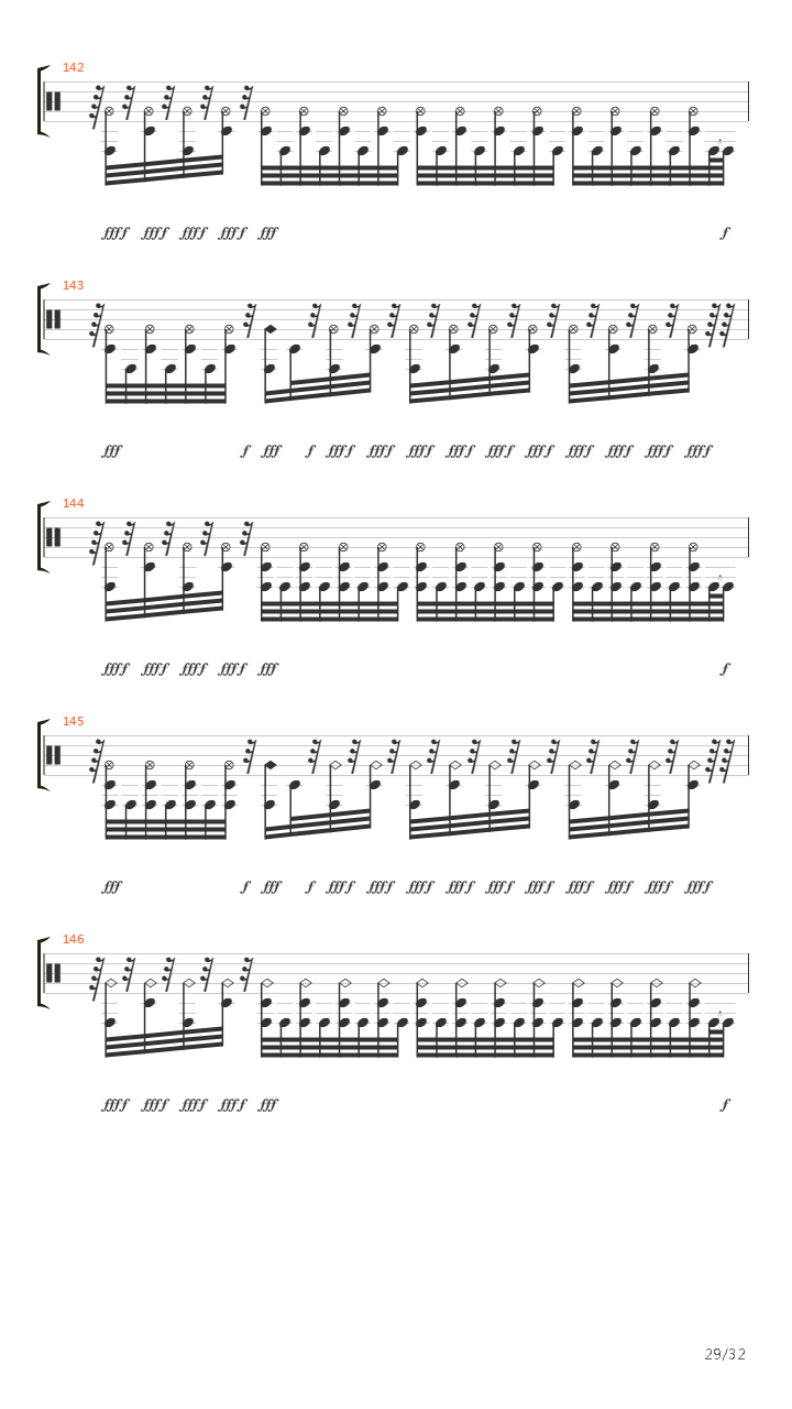 Paroxyst吉他谱
