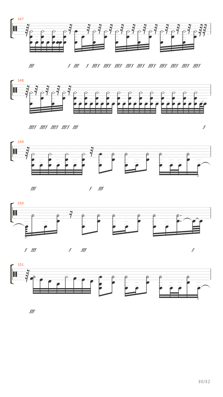 Paroxyst吉他谱
