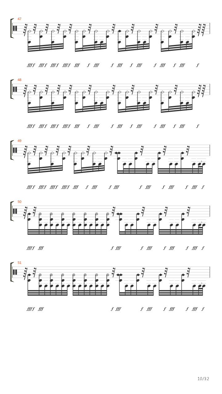 Paroxyst吉他谱