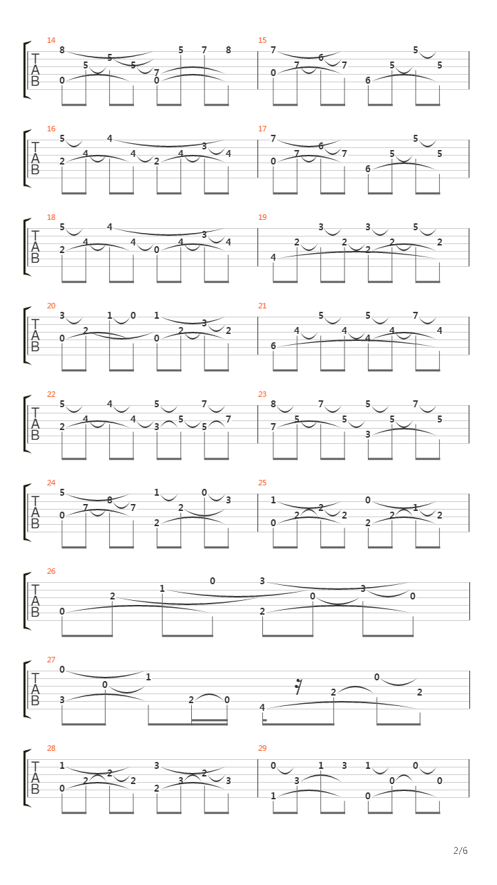 Bachianinha吉他谱