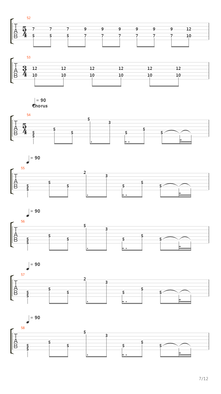 Parks And What You Meant To Me吉他谱