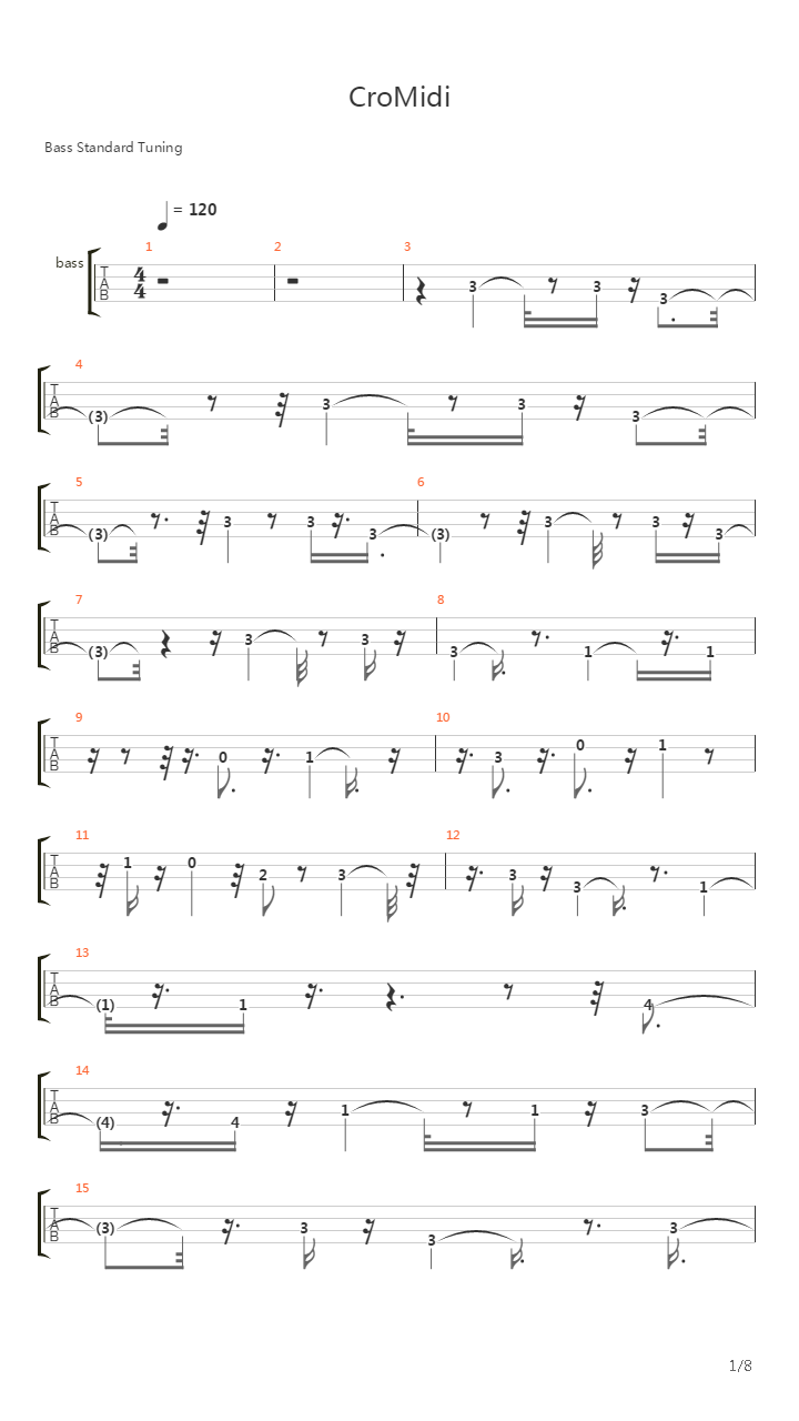 Dunje zute吉他谱