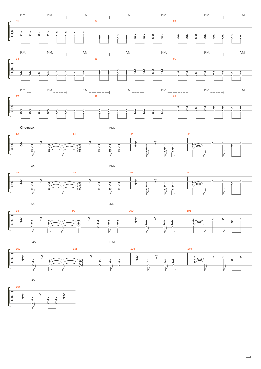 Marina吉他谱