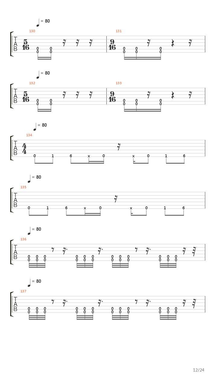 To Be Or Not To Be (Tray)吉他谱