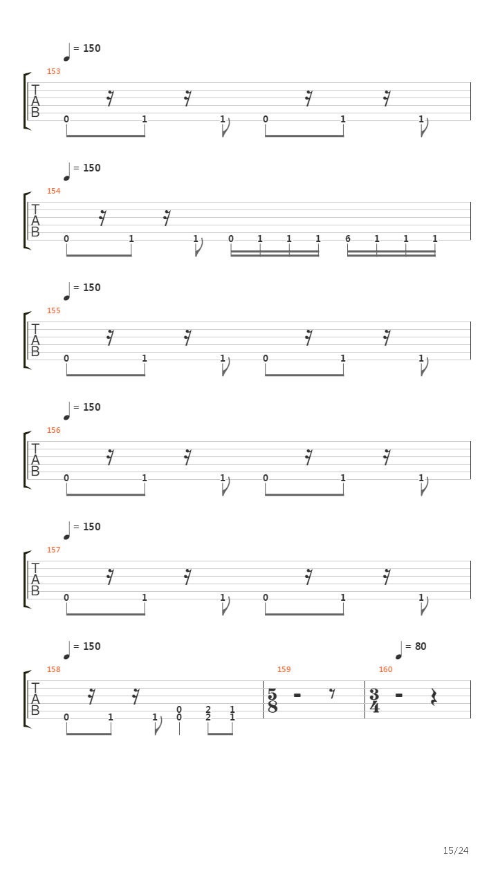 To Be Or Not To Be (Tray)吉他谱