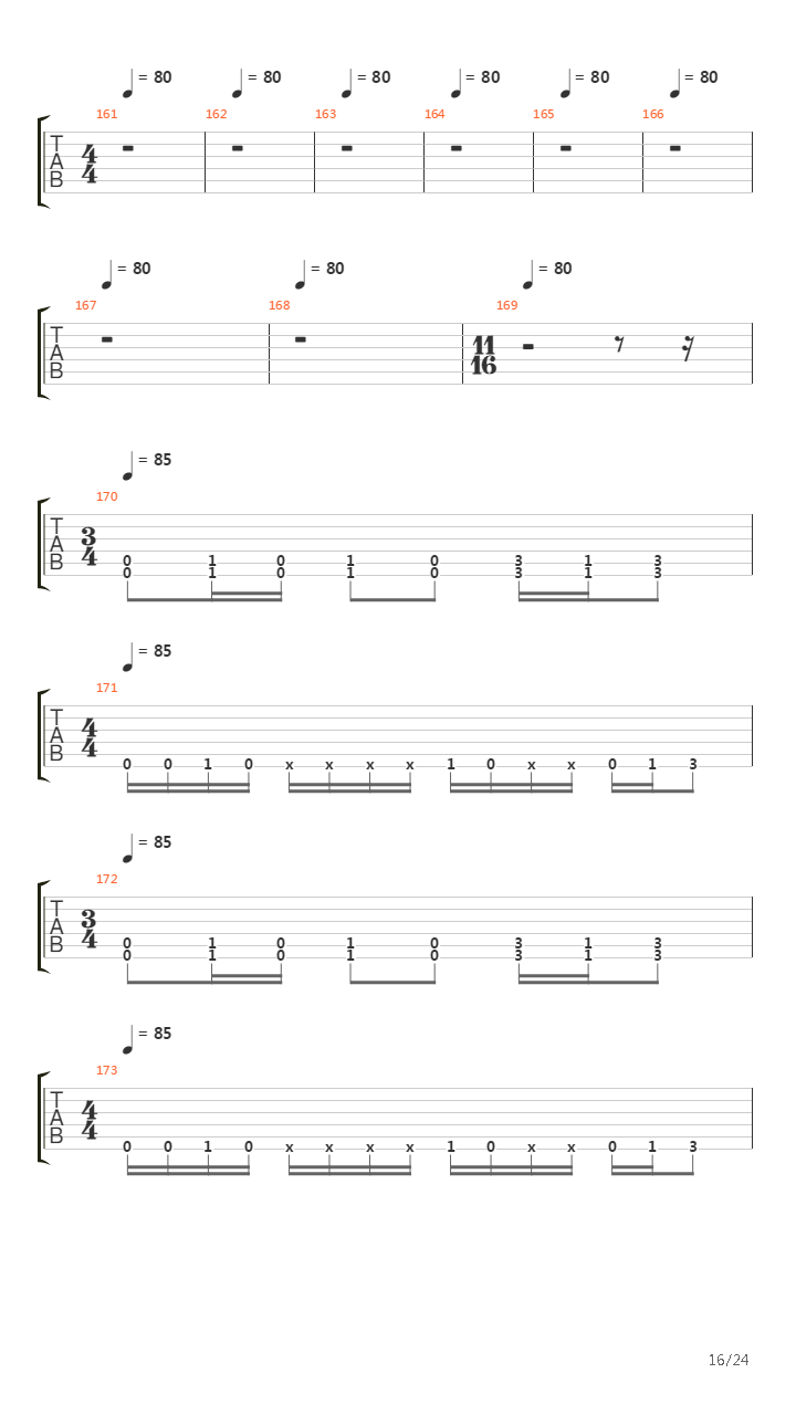 To Be Or Not To Be (Tray)吉他谱