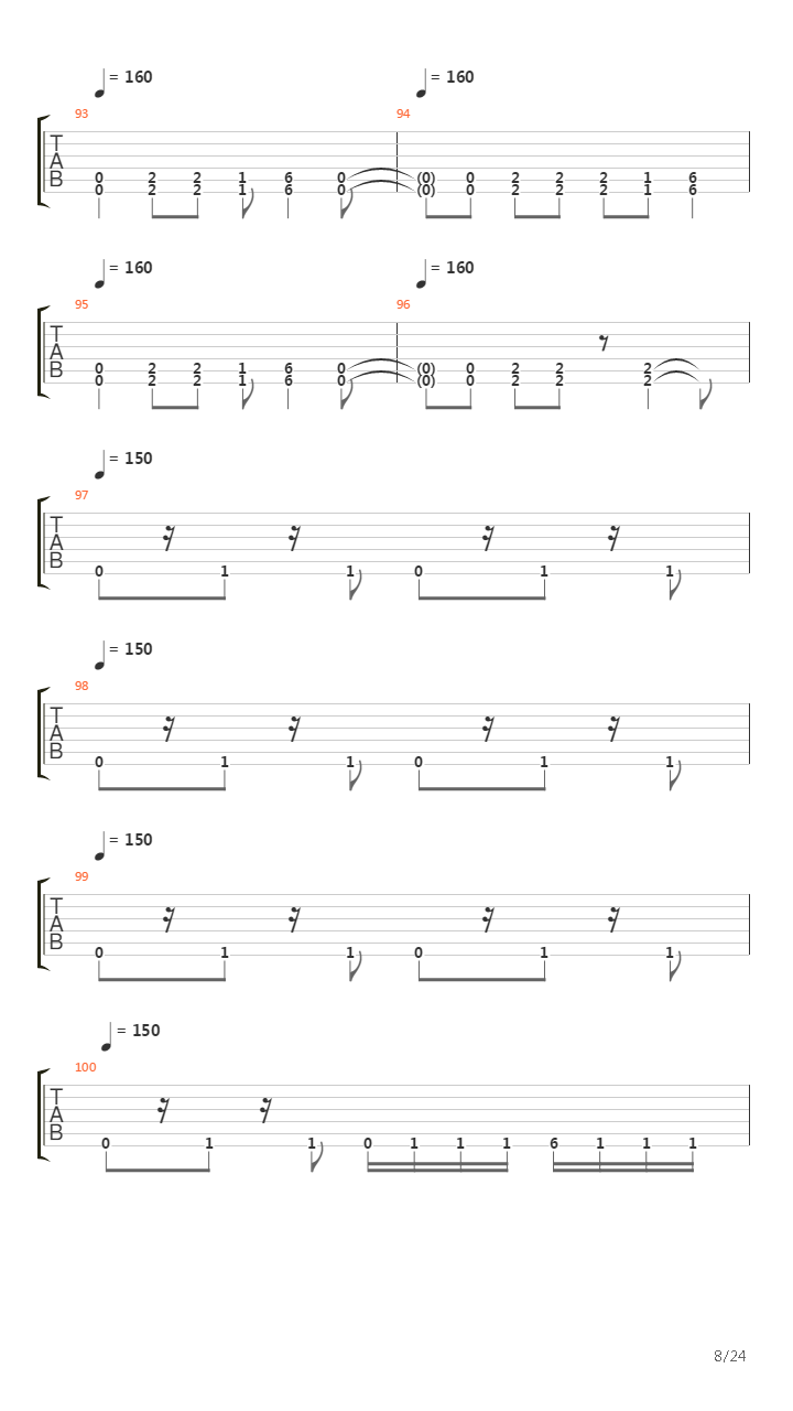 To Be Or Not To Be (Tray)吉他谱