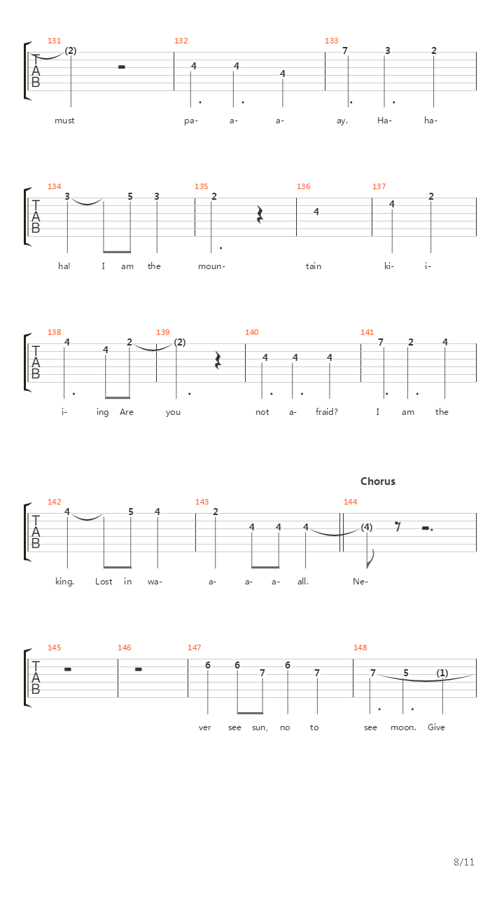 Hall Of The Mountain King吉他谱